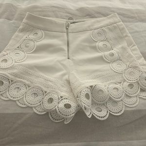 White Gracias Shorts